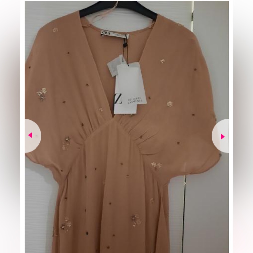ZARA LIMITED EDITION EMBROIDERED DRESS - Picture 5 of 10